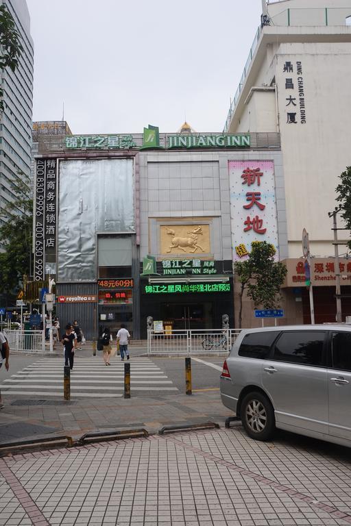 Jinjiang Inn Shenzhen Huaqiang North Exterior foto