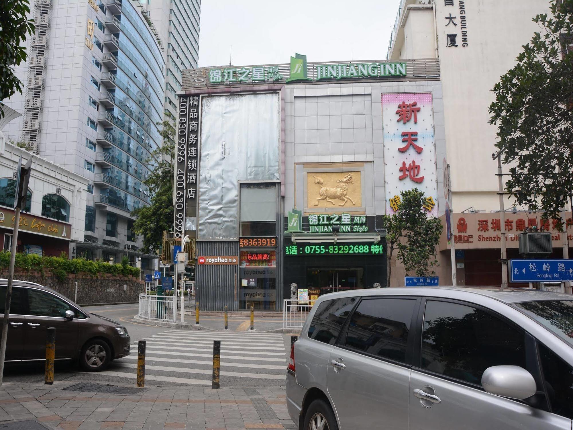Jinjiang Inn Shenzhen Huaqiang North Exterior foto